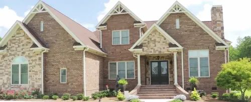 Jacksonville Residence house architecture home family roof suburb porch door window lawn property entrance building driveway brick outdoors wood bungalow exterior yard