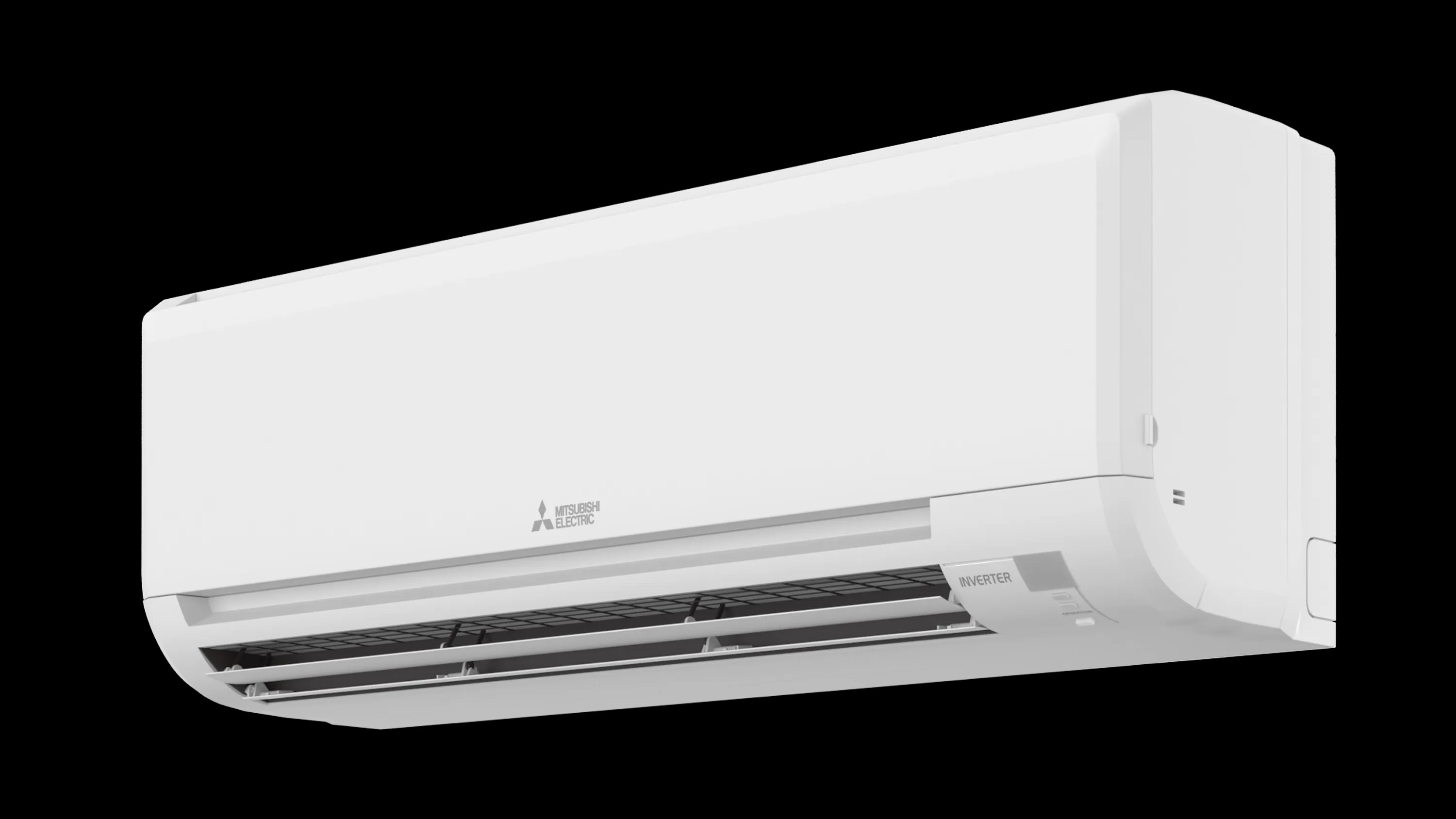 Left profile of MSZ-GS Indoor Wall-Mounted Unit