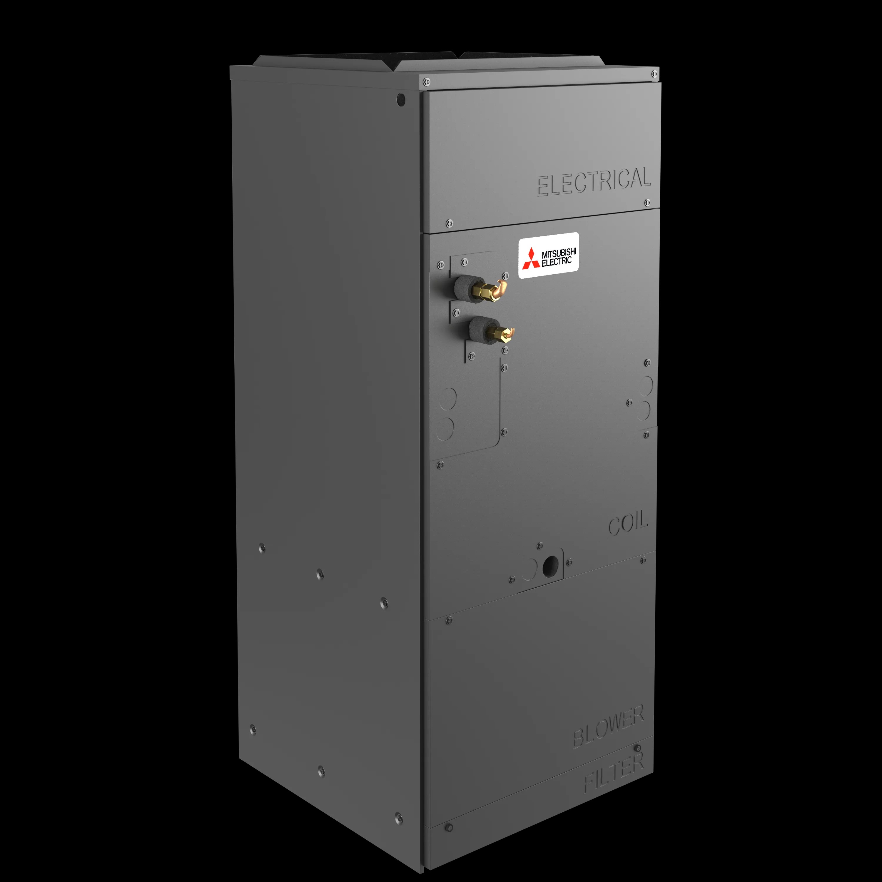 Left profile of PVA air handler unit