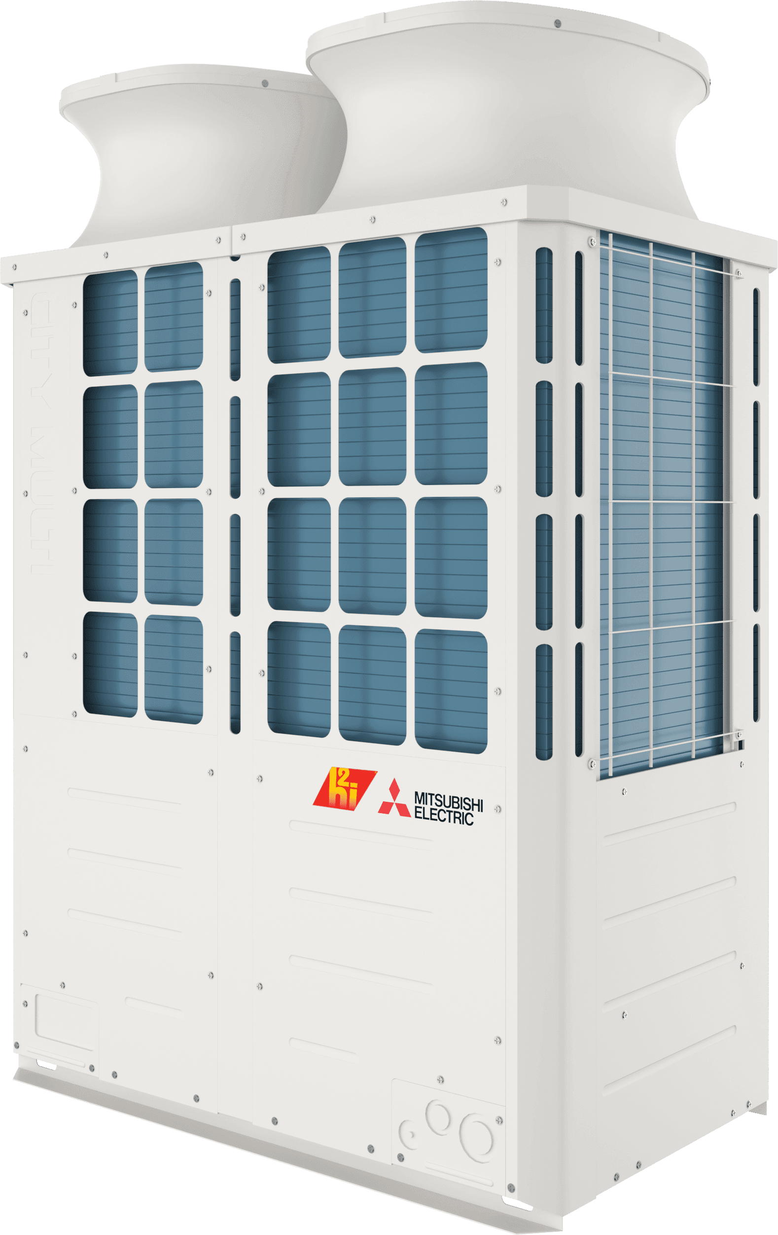 Hyper-heating heat pump PUHY-HP right side