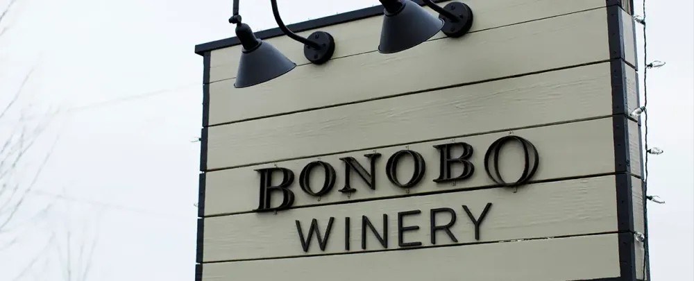 Bonobo Winery signalise business information travel architecture television building old text sky technology signboard signal outdoors industry sign hanging commercial security