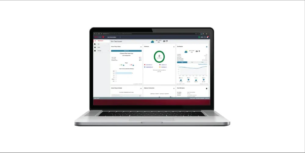 The RMD-50A Gateway can be paired with kenza cloud to allow convenient remote access for monitoring and control of single or multiple sites.