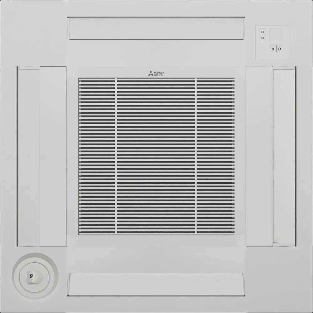 Four-way ceiling cassette