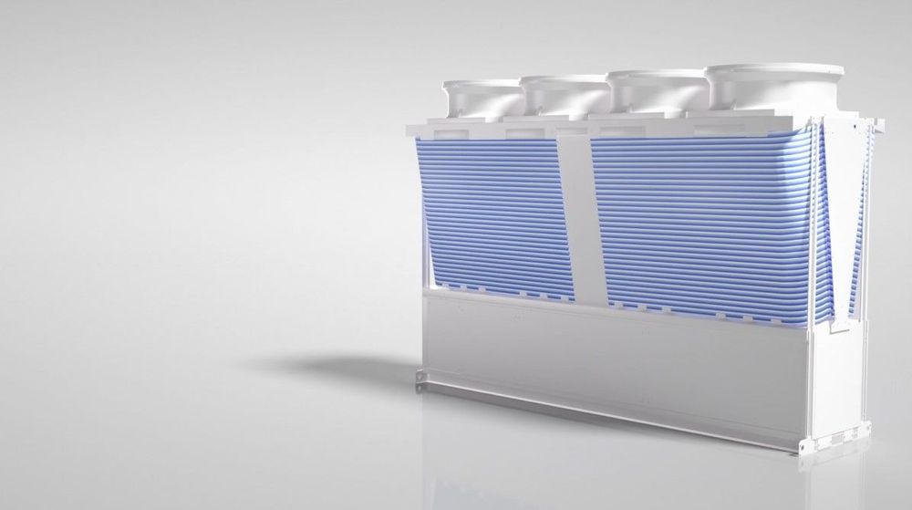 e-chiller front angle view