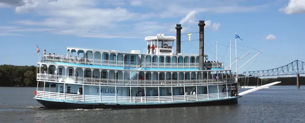 Twilight River Cruise water travel watercraft boat transportation system ship sea river sky vehicle architecture ocean cruise outdoors harbor ferry ocean pier tourism vacation