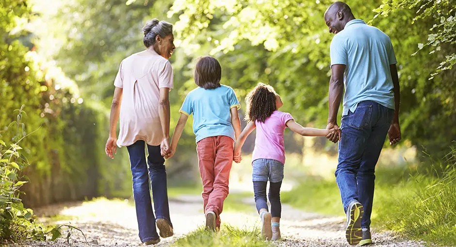 Add some Green To Your Summer: 4 Steps To Energy Efficiency love child family togetherness fun girl park outdoors nature walk grass daddy son lifestyle affection couple woman joy happiness man