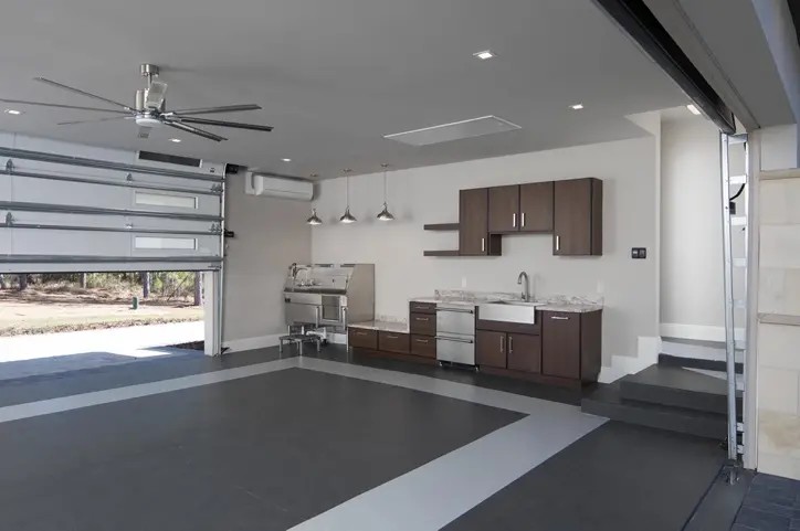 Garage Heating and Air Conditioning indoors contemporary ceiling luxury window apartment room absence minimalist spacious sparse sofa modern house family
