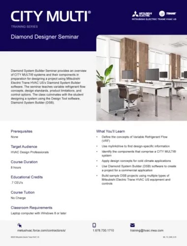 city-multi-diamond-designer-seminar-training-flyer cover preview