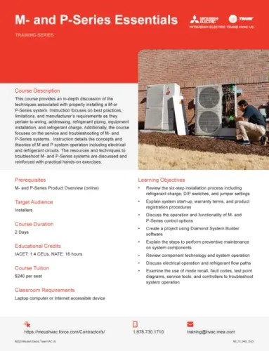 residential-product-essentials-training-flyer cover preview