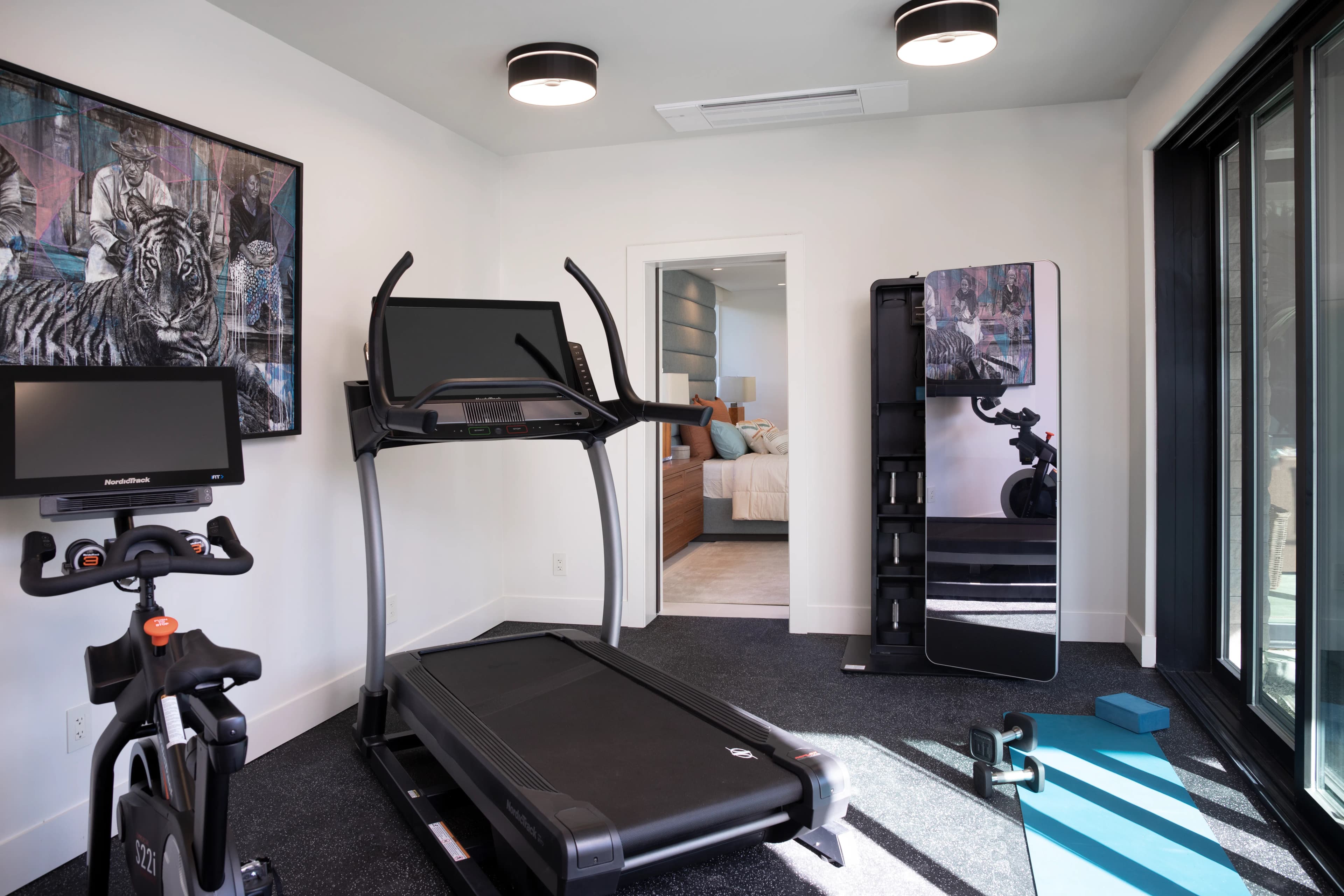 Z FIT® ceiling cassette MLZ installed