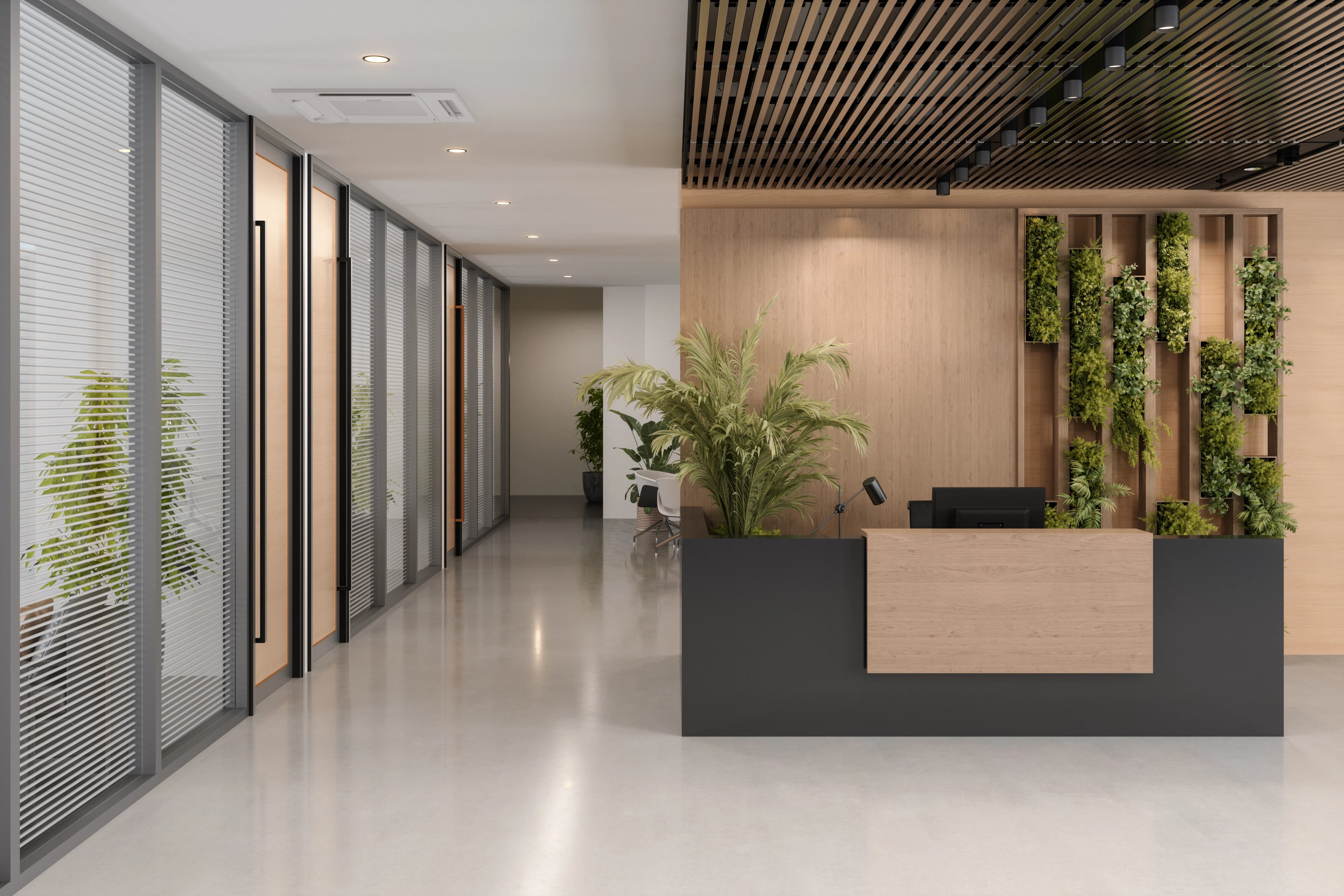 Four-way Ceiling Cassette SLZ installed