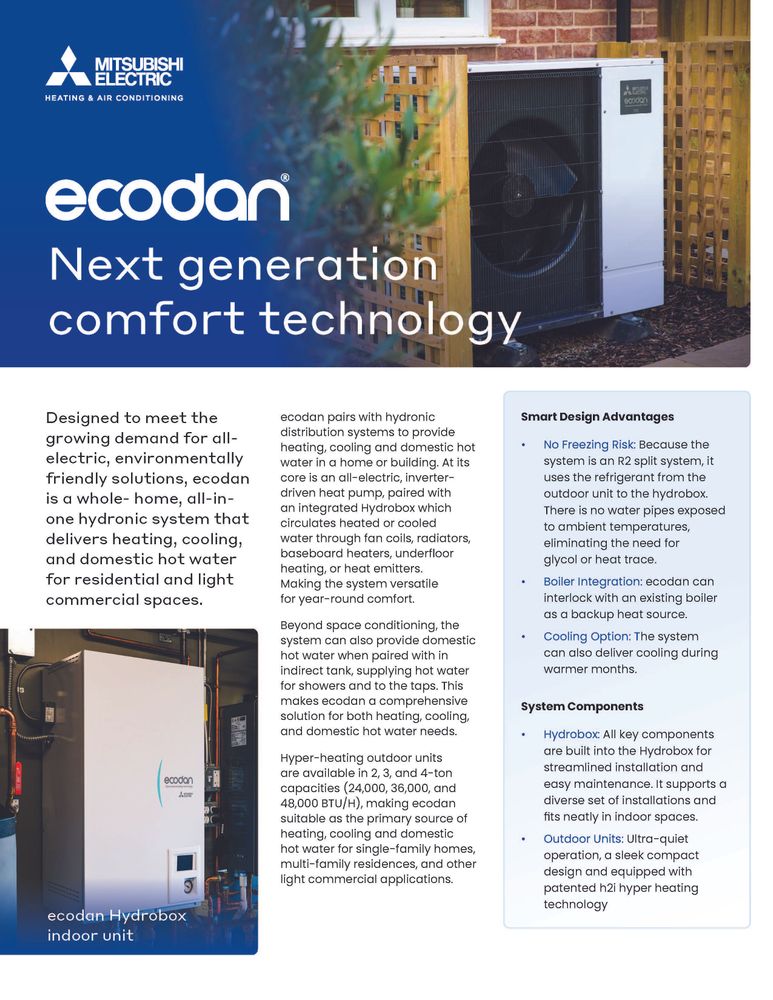 ecodan® product launch guide preview image