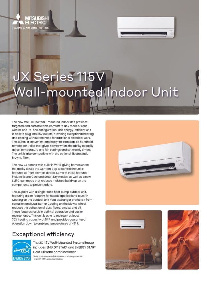 Preview image of 115V wall-mount JX