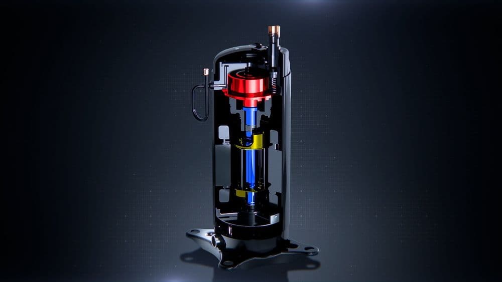 Inverter-driven compressor