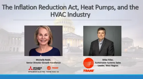 Webinar Rewind: Michelle Robb on Maximizing IRA Benefits and Increasing Heat Pump Adoption